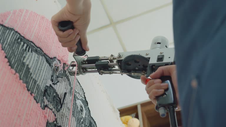 Tufting Machine Pattern Tufting Machine Videos and HD Footage - Getty Images