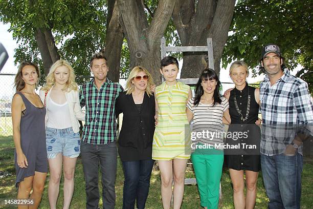 Beau Garrett, Francesca Eastwood, Lance Bass, Debbie Levin, Ginnifer Goodwin, Constance Zimmer, Amy Smart and Carter Oosterhouse attend The...