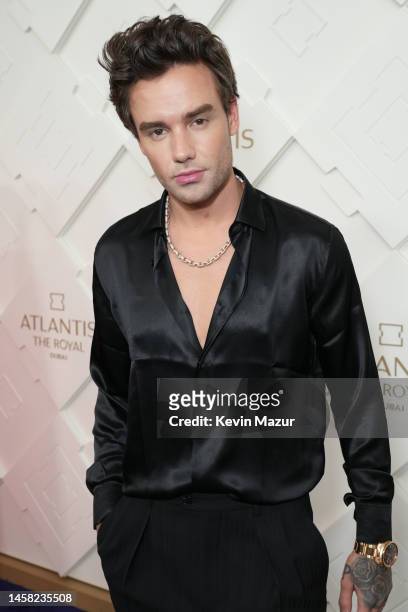 Liam Payne attends the Grand Reveal Weekend for Atlantis The Royal, Dubai's new ultra-luxury hotel on January 21, 2023 in Dubai, United Arab Emirates.
