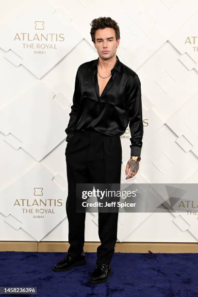 Liam Payne attends the Grand Reveal Weekend for Atlantis The Royal, Dubai's new ultra-luxury hotel on January 21, 2023 in Dubai, United Arab Emirates.