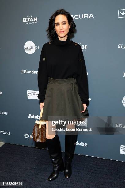 Actor Jennifer Connelly attends the 2023 Sundance Film Festival "Bad Behaviour" Premiere at The Ray Theatre on January 21, 2023 in Park City, Utah.