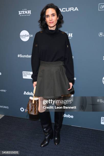 Actor Jennifer Connelly attends the 2023 Sundance Film Festival "Bad Behaviour" Premiere at The Ray Theatre on January 21, 2023 in Park City, Utah.