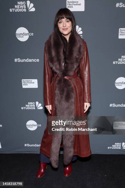 Dakota Johnson attends 2023 Sundance Film Festival Women at Sundance Celebration on January 21, 2023 in Park City, Utah.