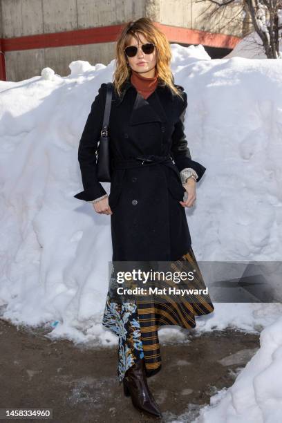 Debby Ryan poses for a photo during the Sundance Film Festival on January 21, 2023 in Park City, Utah.
