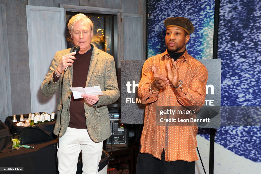 Jeffrey Sharp Jeffrey Sharp and Jonathan Majors host the Gotham Sundance Dinner in ...