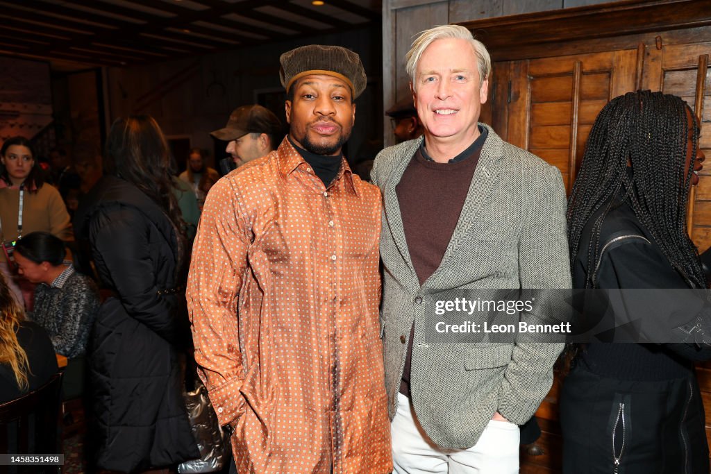 Jeffrey Sharp Jonathan Majors and Jeffrey Sharp host the Gotham Sundance Dinner in ...