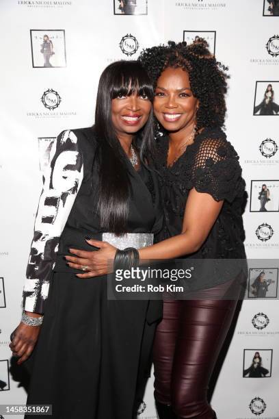 Ericka Nicole Malone and Vanessa Estelle Williams attend Ericka Nicole Malone Entertainment's "Indie Director's And Creator's Spotlight" during The...