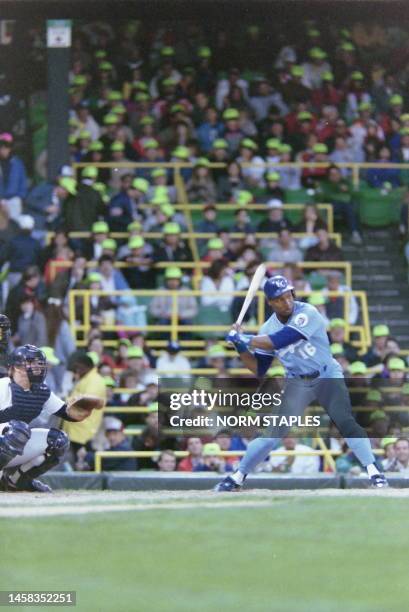 Bo Jackson A Dual Sport Athlete Played A Series With The Kansas City Royals Team Against The Chicago White Sox At Chicago Comiskey Park July 01 1990