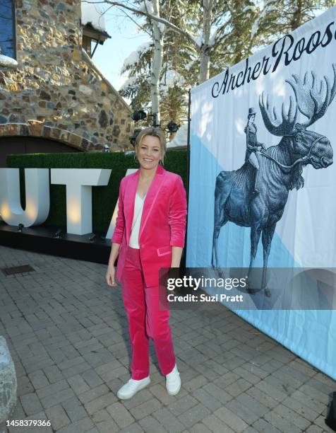 Elizabeth Banks arrives to Elizabeth Banks & Archer Roose Wines: Honoring the Next Generation of Female Filmmakers during Sundance at the UTA House...