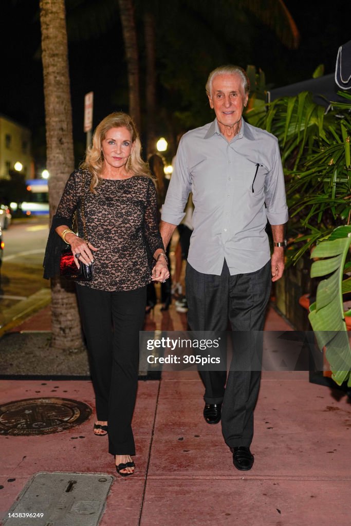 Celebrity Sightings In Miami - January 21, 2023