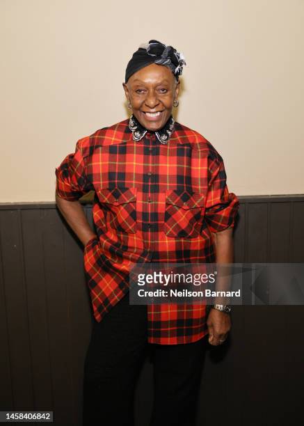 Bethann Hardison attends as Gucci Celebrates the Premiere of Bethann Hardison & Frédéric Tcheng's Invisible Beauty at the Sundance Film Festival at...