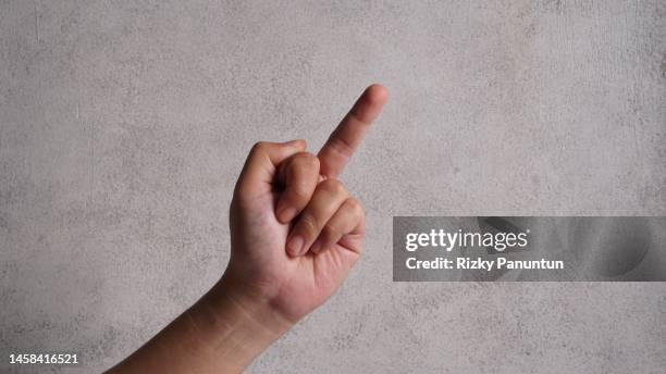 Middle Finger Handd 925 Middle Finger Symbols Stock Photos, High-Res Pictures, and Images ...