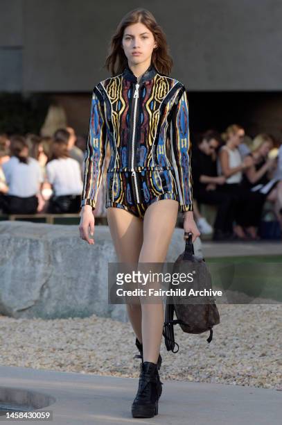 A model on the runway at Louis Vuitton's resort 2016 cruise wear show  News Photo - Getty Images