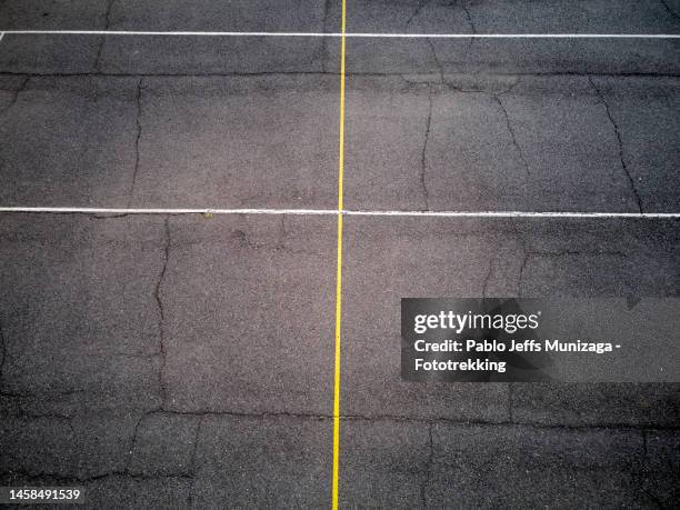 lines on a sports court - basketball court texture stock pictures, royalty-free photos & images