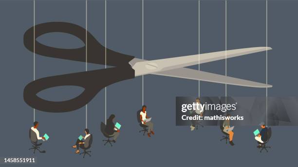 ilustrações, clipart, desenhos animados e ícones de ilustração de demissões - ser despedido