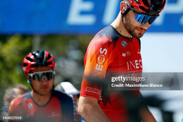 Filippo Ganna of Italy and Team INEOS Grenadiers prior to the 39th Vuelta a San Juan International 2023, Stage 1 a 143,9km stage from San Juan to San...