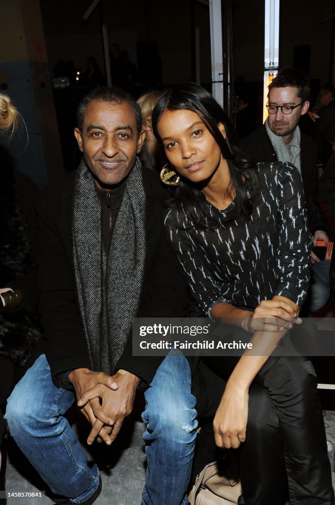 Kassy Kebede and Liya Kebede attend Proenza Schouler's fall 2011