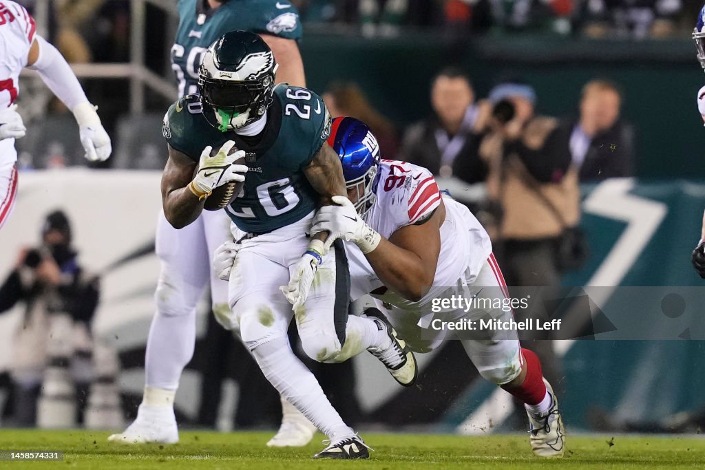 NFC Divisional Playoffs - New York Giants v Philadelphia Eagles