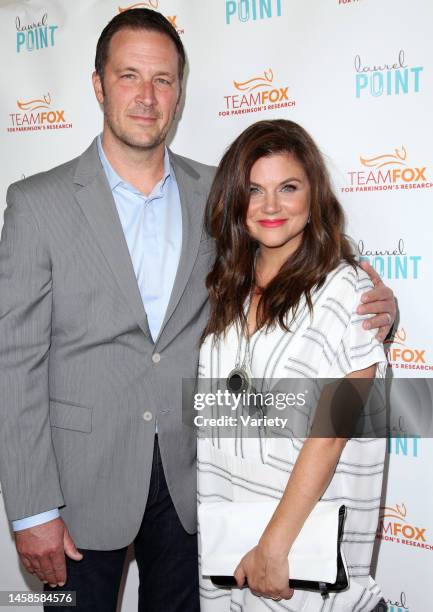 Brady Smith and Tiffani Thiessen