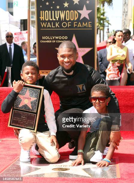 Usher, Naviyd Ely Raymond and Usher V