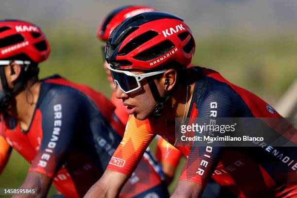 Egan Arley Bernal Gomez of Colombia and INEOS Grenadiers competes during the 39th Vuelta a San Juan International 2023, Stage 1 a 143,9km stage from...