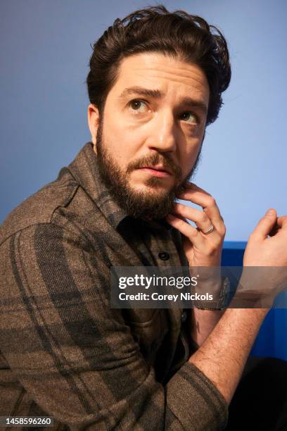 John Magaro visits The IMDb Portrait Studio at Acura Festival Village on Location at Sundance 2023 on January 22, 2023 in Park City, Utah.