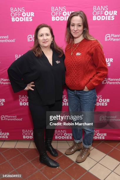 Tia Lessin attends the 2023 Sundance Film Festival Planned Parenthood "Sex Politics Film & TV" Reception at Handle on January 22, 2023 in Park City,...