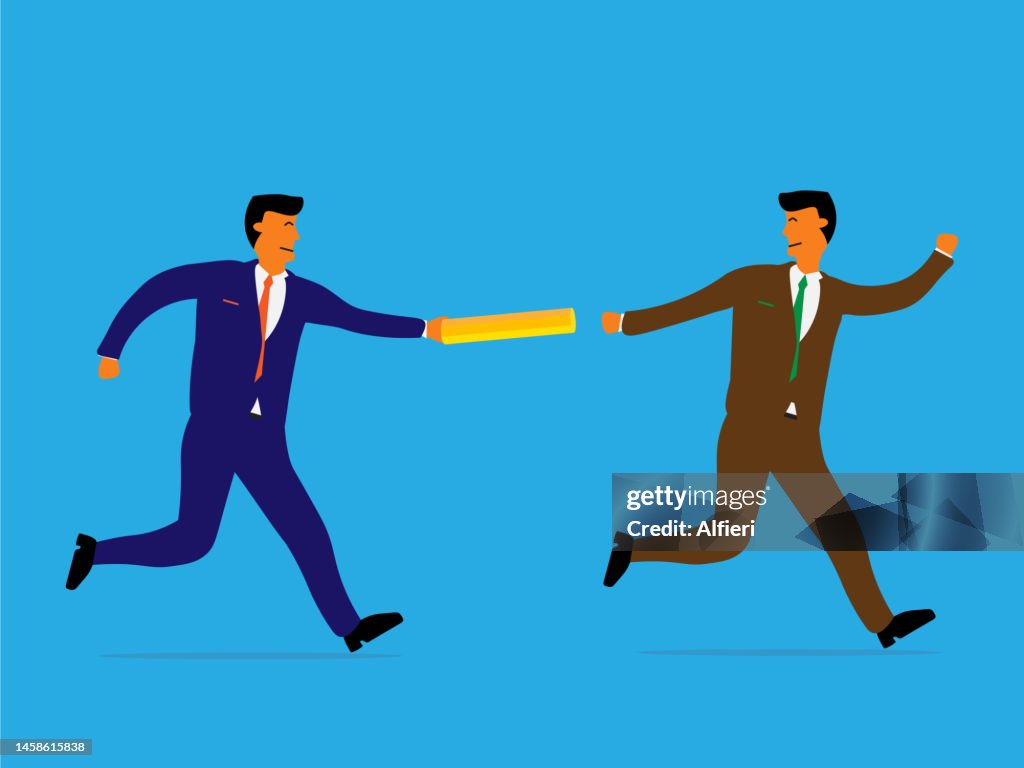 Send Off Hand Hand Off High-Res Vector Graphic - Getty Images