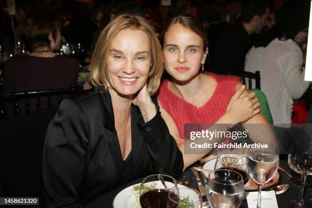 Jessica Lange, left, and Alexandra Baryshnikov attend Brooklyn Academy of Music's Next Wave Gala in Brooklyn, N.Y.