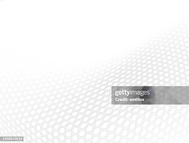 hexagon surface - honeycomb pattern background stock illustrations
