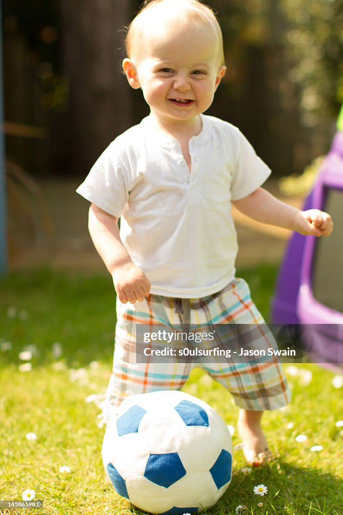 Portrait of small boy