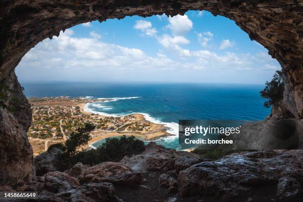 cave lera, crete - crete scenics stock pictures, royalty-free photos & images