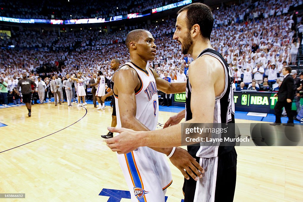 San Antonio Spurs v Oklahoma City Thunder - Game Six