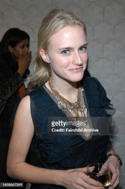 Elizabeth Gesas attends the Fur Free Fashion Week event at the Stella McCartney Flagship Store in New York City.