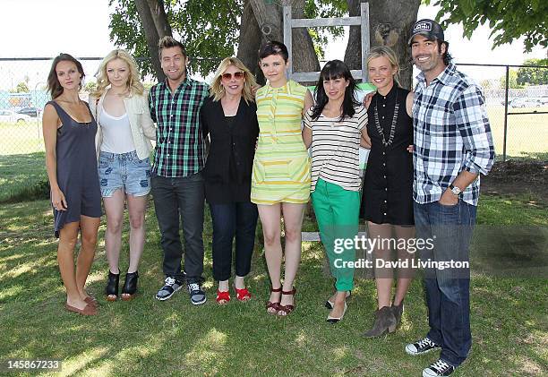 Actress Beau Garrett, TV personality Francesca Eastwood, recording artist Lance Bass, EMA president Debbie Levin, actresses Ginnifer Goodwin,...