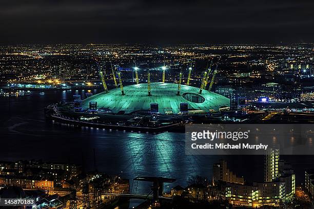 dome - the o2 england stock pictures, royalty-free photos & images