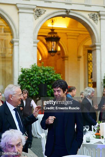 Pierfrancesco Favino attends 2012 Ciak d'Oro ceremony awards at Palazzo Valentini on June 6, 2012 in Rome, Italy.