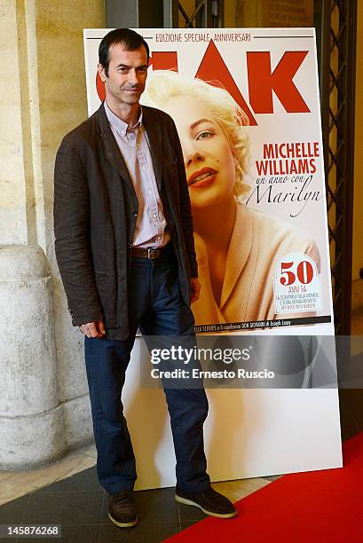 Producer Andrea Occhipinti attends 2012 Ciak d'Oro ceremony awards at Palazzo Valentini on June 6, 2012 in Rome, Italy.