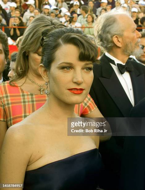 Bridget Fonda at the Academy Awards, March 23, 1998 in Los Angeles, California.