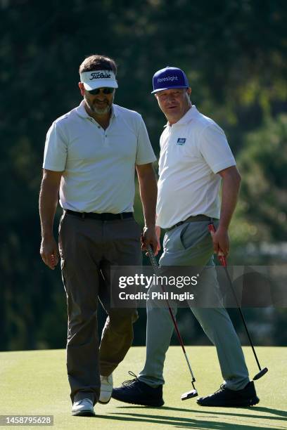 Greig Hutcheon of Scotland during Day Four of The Final Stage of Legends Tour Qualifying School at Gloria Golf Resort on January 23, 2023 in Belek,...
