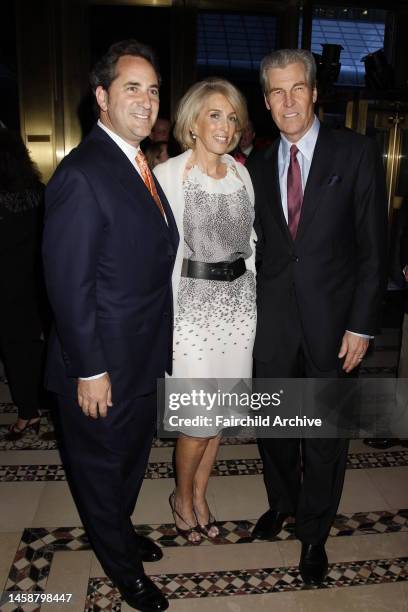 Paul Rosengard, Karen Murray and Terry Lundgren attend the National Marfan Foundation's 2010 Heartworks Gala at Cipriani 42nd Street.