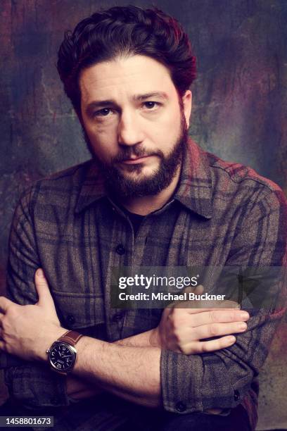 John Magaro of ‘Past Lives’ is photographed for Deadline at the Deadline Studio during the 2023 Sundance Film Festival at the Hotel Park City on...