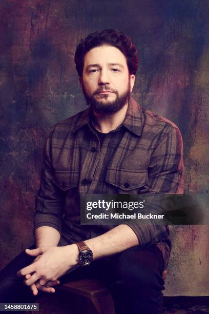 John Magaro of ‘Past Lives’ is photographed for Deadline at the Deadline Studio during the 2023 Sundance Film Festival at the Hotel Park City on...