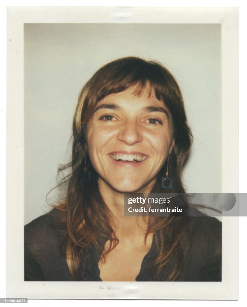 Instant transfer woman portrait