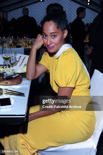 Tracee Ellis Ross attends MOCA 35th Anniversary Gala Celebration at Museum of Contemporary Art.