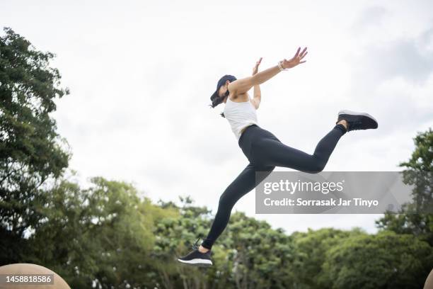 Leap Over Rocks Jump Over Rock Photos and Premium High Res Pictures - Getty Images