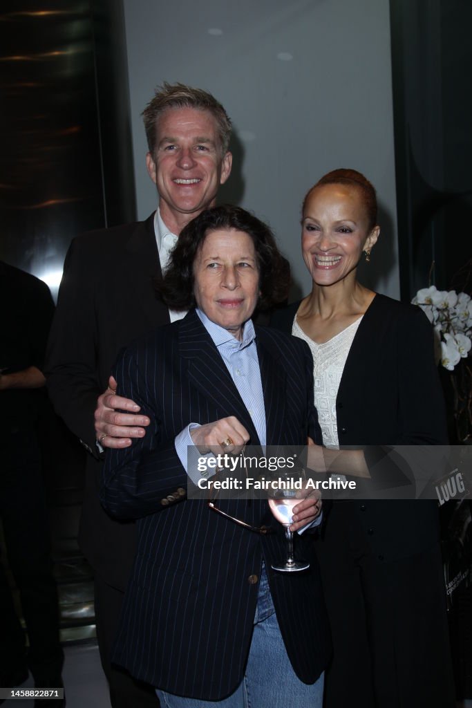 Matthew Lebowitz Matthew Modine, Fran Lebowitz and Cari Modine attend a 'Change of ...