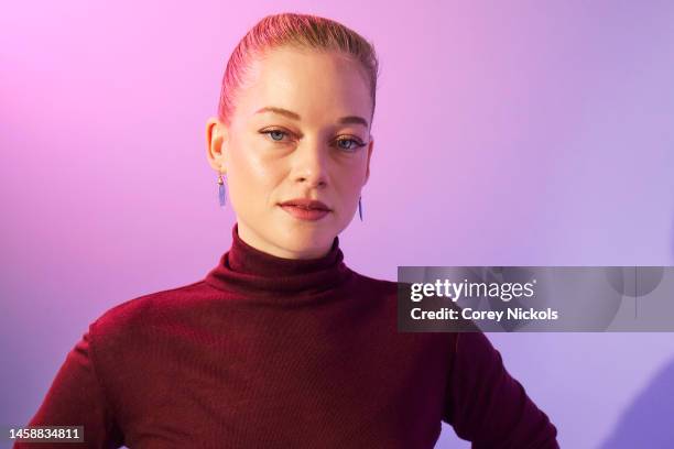 Jane Levy visits the IMDb Portrait Studio at Acura Festival Village on Location at Sundance 2023 on January 23, 2023 in Park City, Utah.