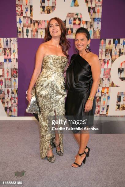 Catherine Malandrino and Candy Pratts Price attend the Council of Fashion Designers of America's 28th annual Fashion Awards at Lincoln Center's Alice...