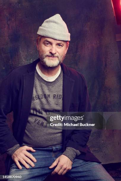 Shea Whigham of ‘Eileen’ is photographed for Deadline at the Deadline Studio during the 2023 Sundance Film Festival at the Hotel Park City on January...
